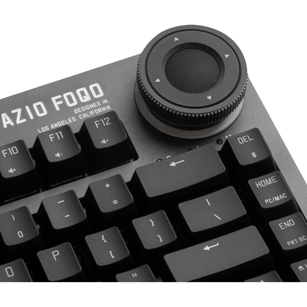 AZIO FOQO Wireless Keyboard (Space Gray) - Image 3