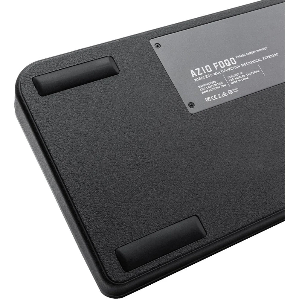 AZIO FOQO Wireless Keyboard (Space Gray) - Image 5