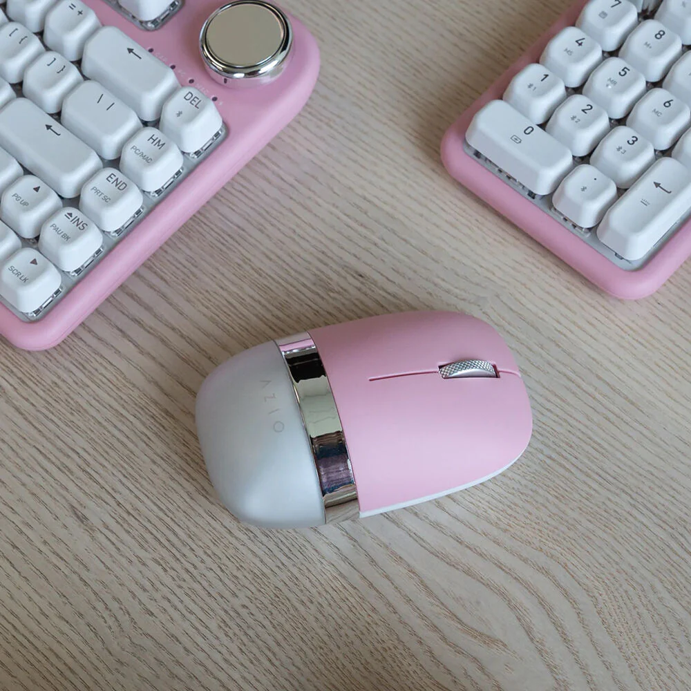 AZIO IZO Wireless Mouse (Pink Blossom) - Image 3