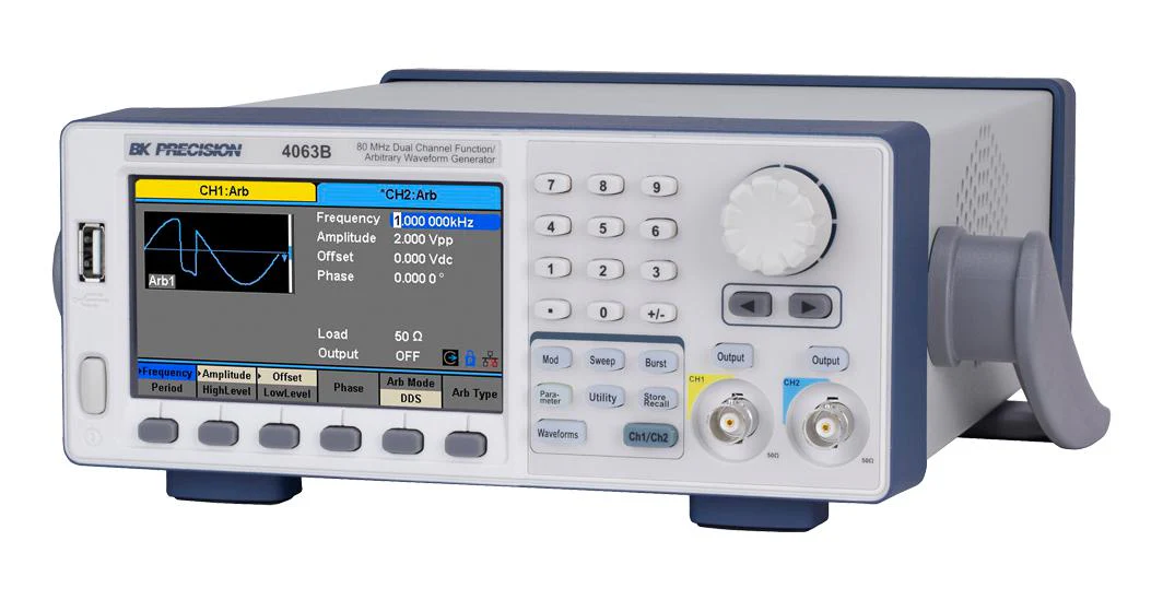 B&amp;K Precision BK4063B Function/Arbitrary Waveform Generator Dual Channel 80MHz 3 Year Warranty - Image 4