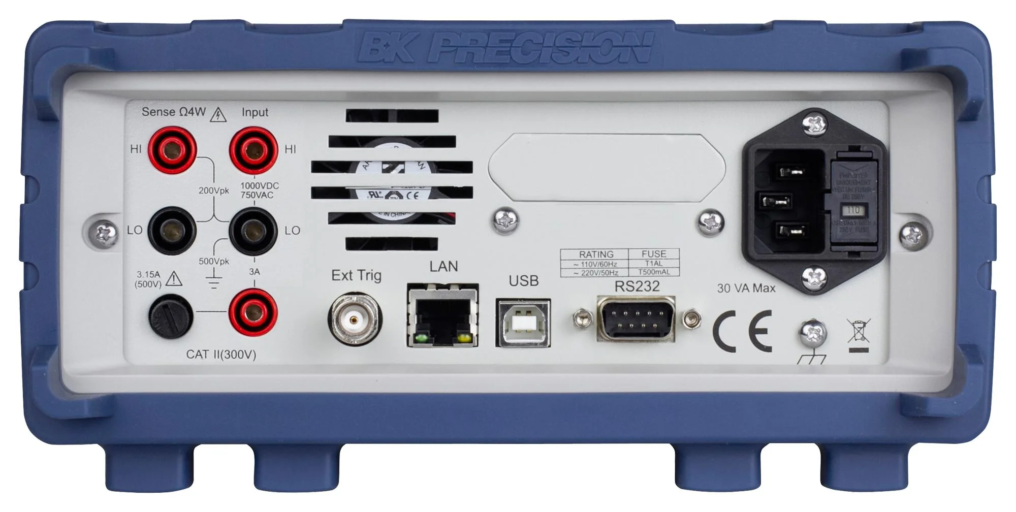 B&K PRECISION BK5493C Bench Digital Multimeter, 6.5, LAN, RS232, USB, 10 A, 750 V, 100 Mohm, 5490C Series - Image 4