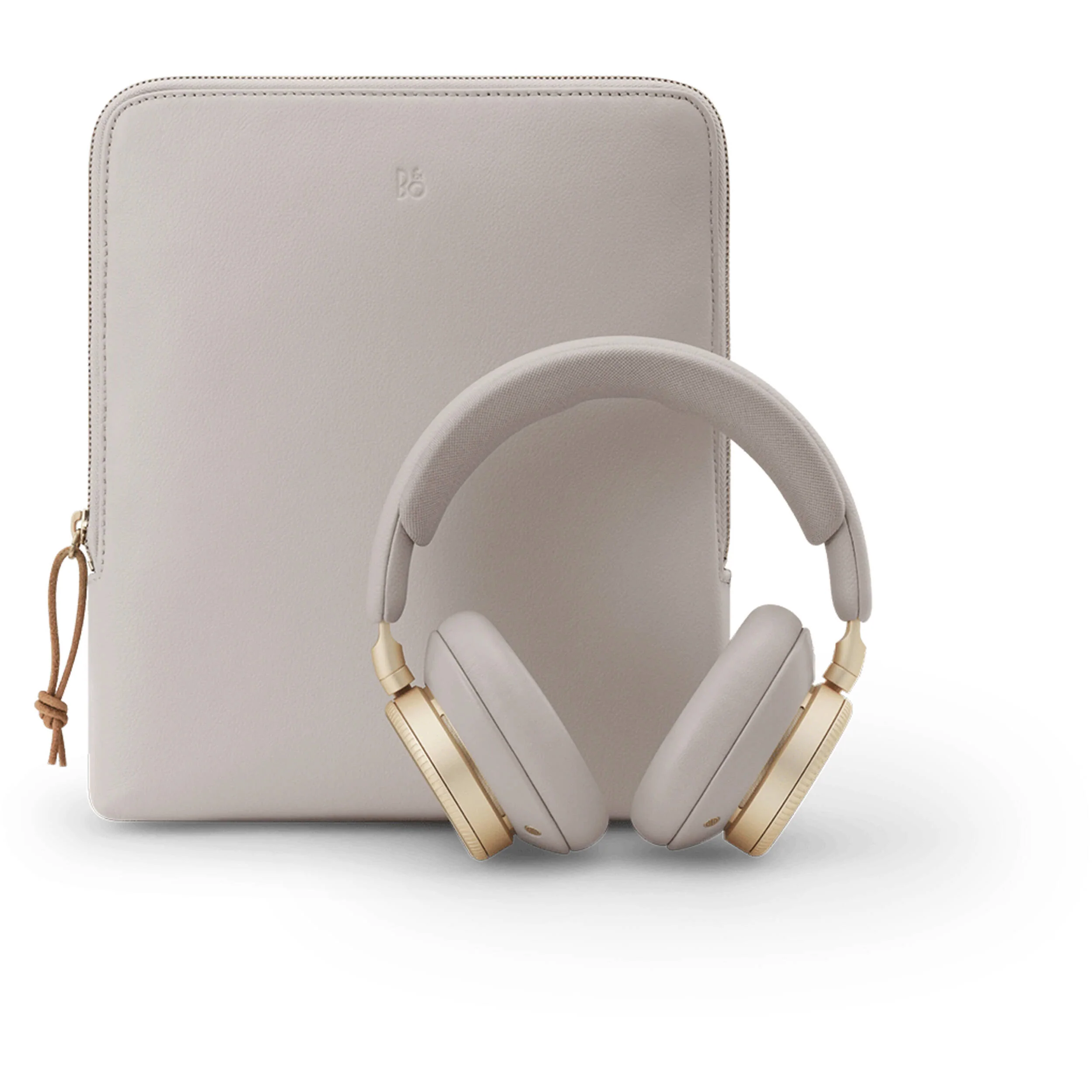 Bang & Olufsen Beoplay H100 Wireless Over-Ear Noise-Canceling Headphones (Hourglass Sand) - Image 6