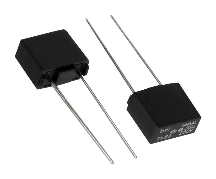 BEL FUSE 0HAAL3150-02 Fuse, PCB Leaded, 3.15 A, 250 V, 0HAAL Series, Time Delay, Radial Leaded - Image 2