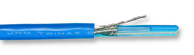 BELDEN 9271 Twinaxial Cable, Per M, Blue, 25 AWG, 0.163 mm�, 7 x 0.18mm