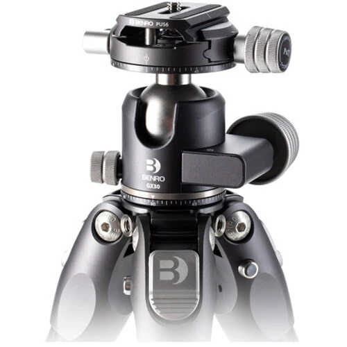 Benro Tortoise Columnless Carbon Fiber Two Series Tripod with GX30 Ball Head - Image 3