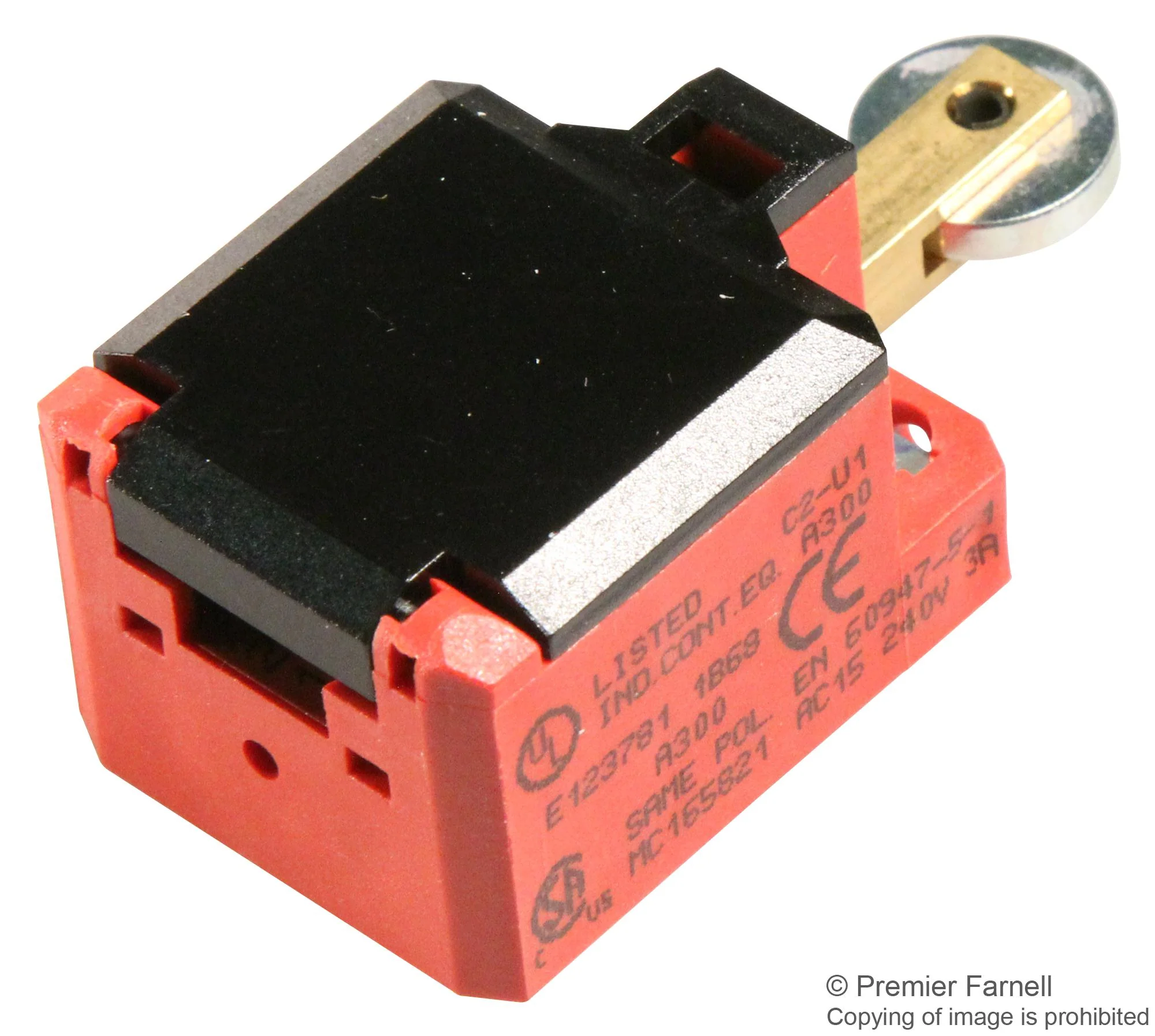 Bernstein C2-U1ZR Limit Switch Roller Plunger 10 A 250 V N Combi C2 - Image 2