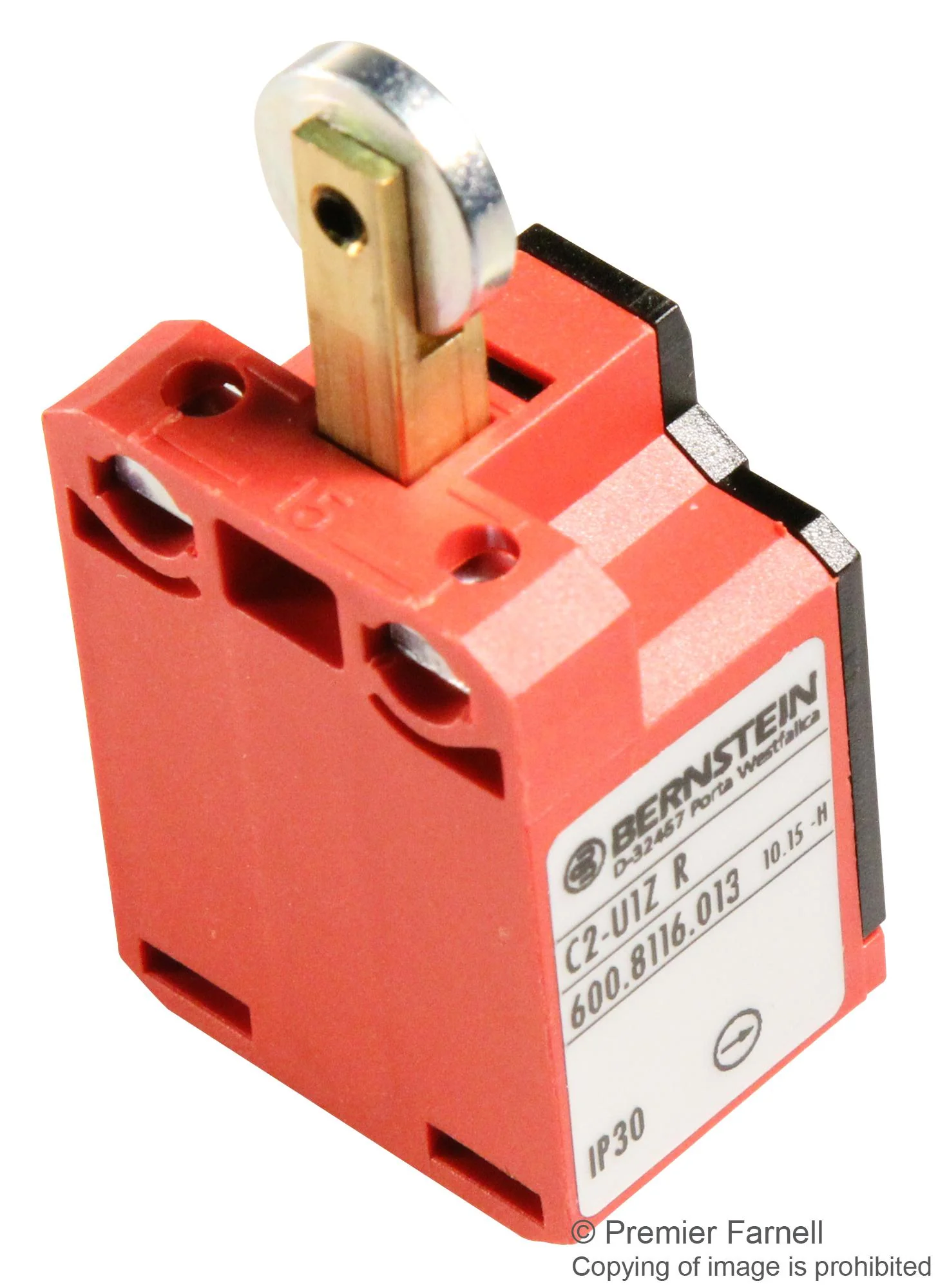 Bernstein C2-U1ZR Limit Switch Roller Plunger 10 A 250 V N Combi C2 - Image 3