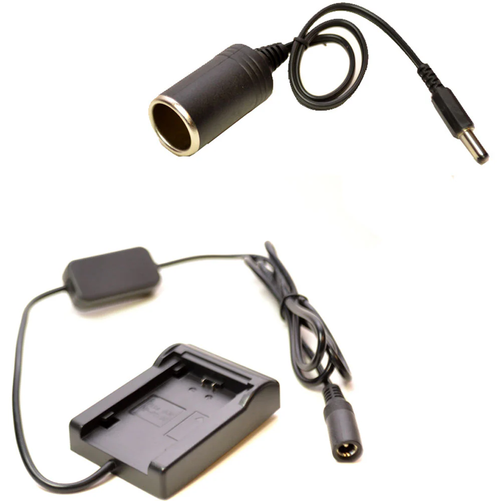 Bescor LP-E6 Battery Plate Kit with 12V Barrel for Panasonic Camera Power Cable - Image 10