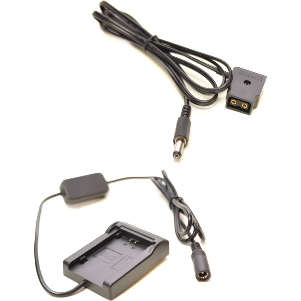 Bescor LP-E6 Battery Plate Kit with 12V Barrel for Panasonic Camera Power Cable - Image 11