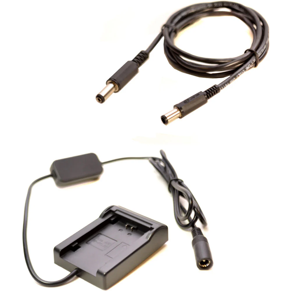 Bescor LP-E6 Battery Plate Kit with 12V Barrel for Panasonic Camera Power Cable - Image 12