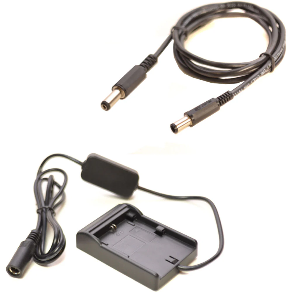 Bescor LP-E6 Battery Plate Kit with 12V Barrel for Panasonic Camera Power Cable - Image 14