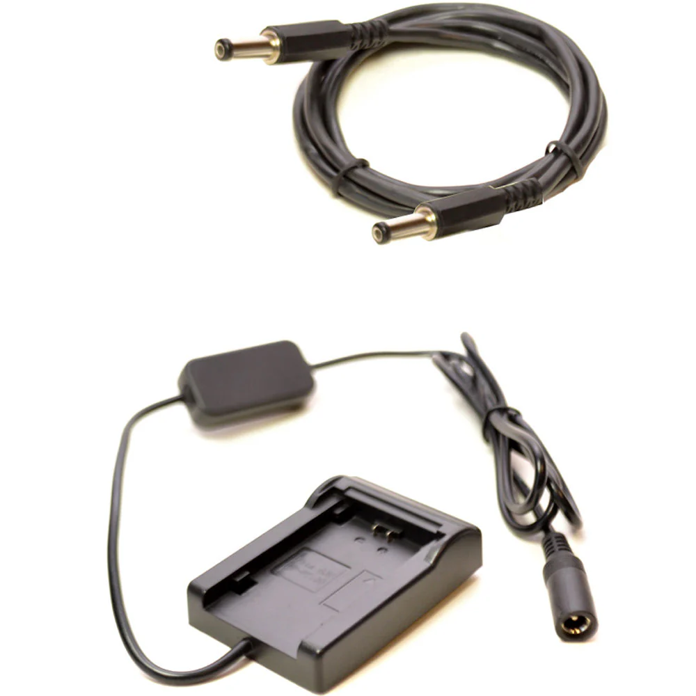 Bescor LP-E6 Battery Plate Kit with 12V Barrel for Panasonic Camera Power Cable - Image 4