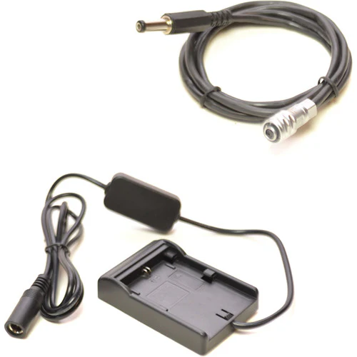 Bescor NP-FZ100 Battery Plate Kit with 2-Pin BMPCC 6K/4K Power Cable - Image 2