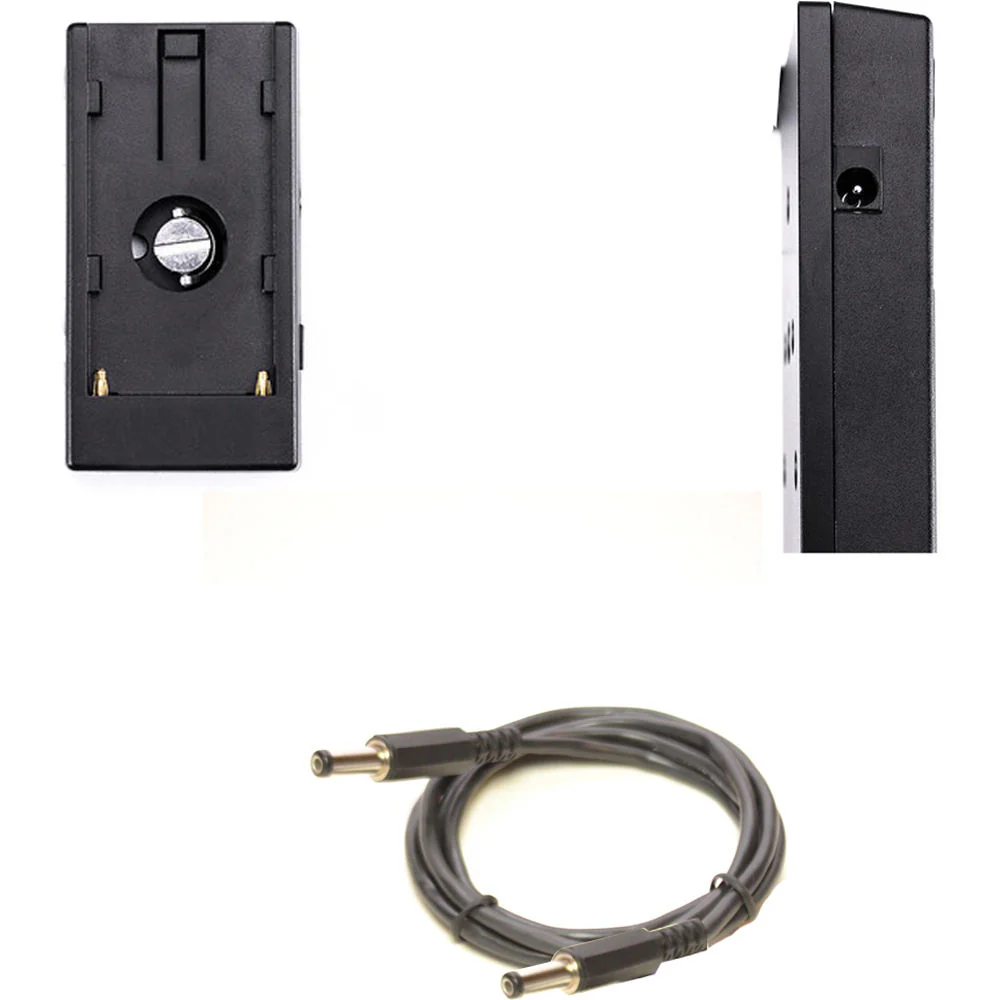 Bescor NP-FZ100 Battery Plate Kit with 2-Pin BMPCC 6K/4K Power Cable - Image 6
