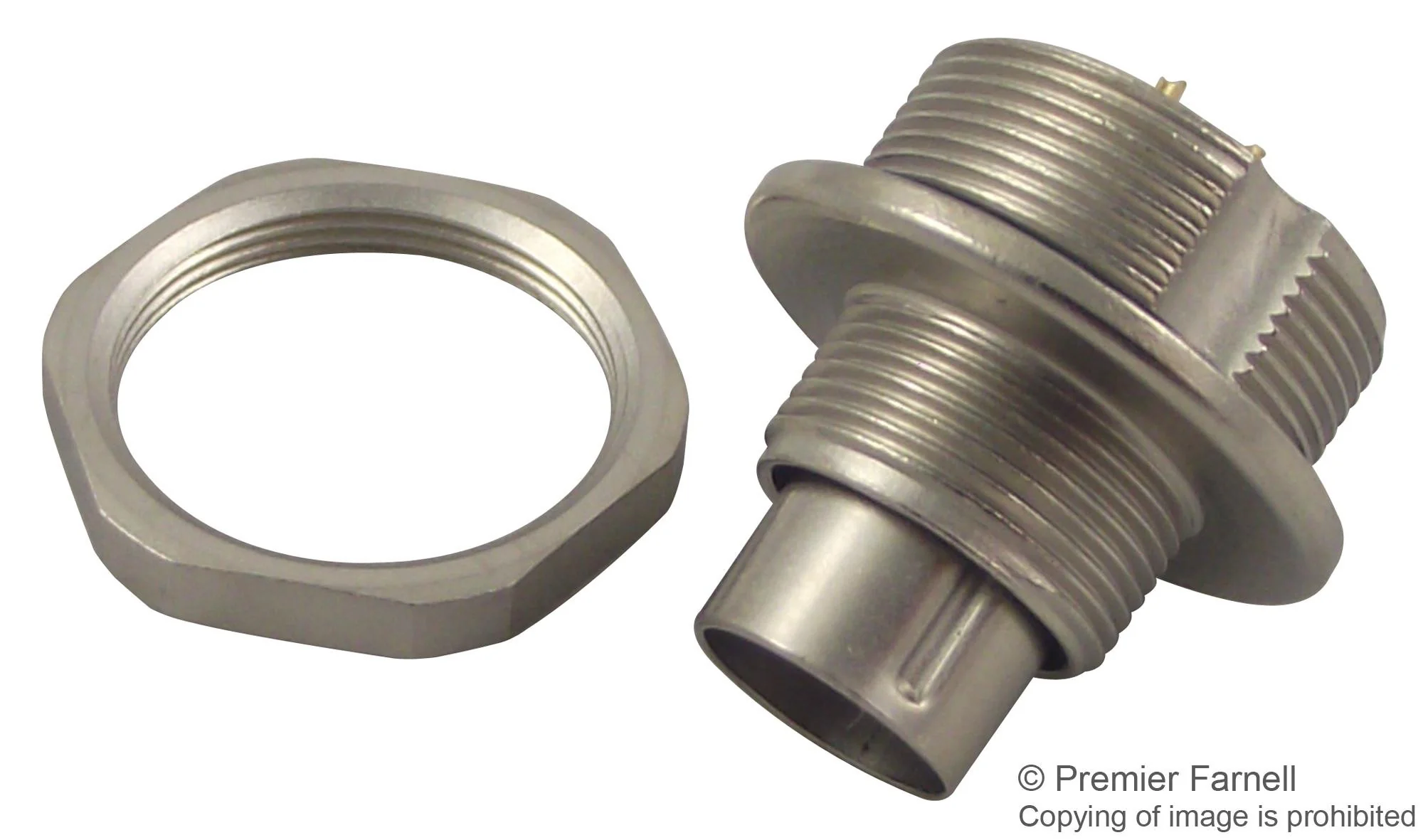 BINDER 09 0407 00 03 Circular Connector, 712 Series, Panel Mount Receptacle, 3 Contacts, Solder Pin