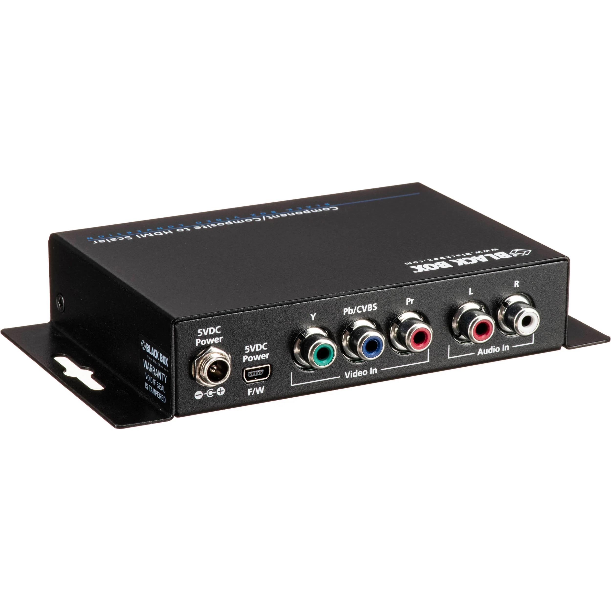 Black Box AVSC-VIDEO-HDMI Component/Composite to HDMI Scaler/Converter with Audio - Image 4