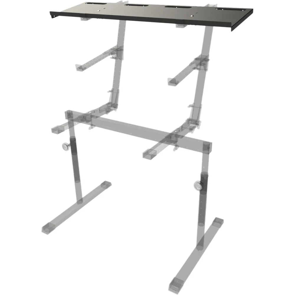 Black Panther Freijo Dois Accessory Shelf Add-On (Black, 39.4 x 11.8") - Image 5