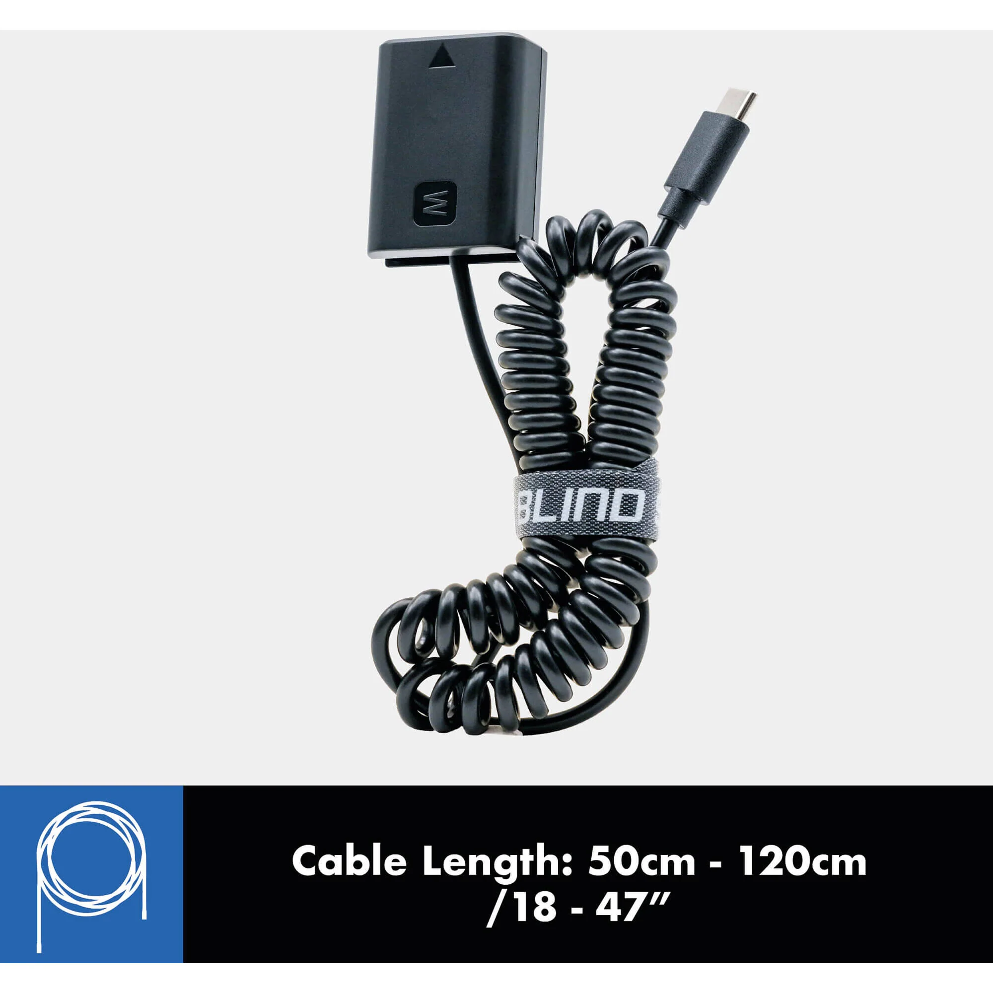 Blind Spot Gear USB-C to Sony NP-FW50 Adapter - Image 2