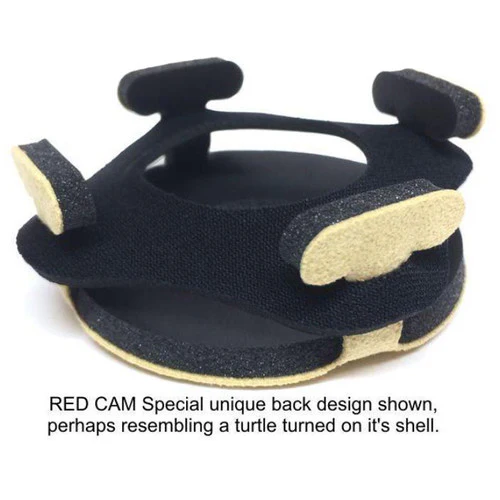 Bluestar RED CAM Special Viewfinder Eyecushion (Ultrasuede, Natural) - Image 4