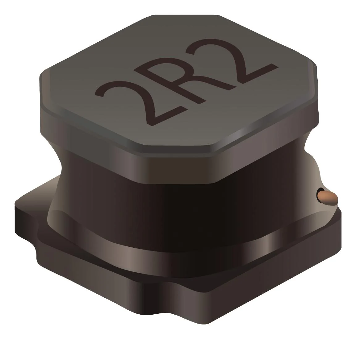 Bourns SRN5040TA-100M Power Inductor (SMD) 10 µH 2.2 A Semishielded 2.52 SRN5040TA Series 4.95mm x 3.9mm