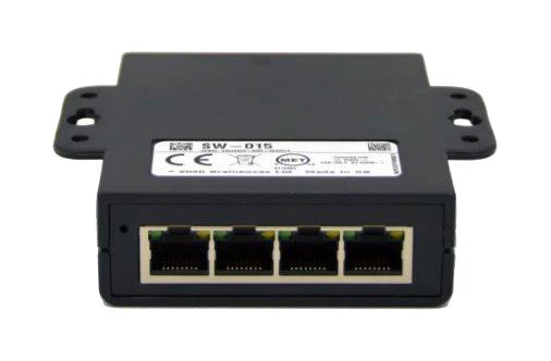 Brainboxes SW-015. Gigabit Enet SW RJ45X5 DIN RAIL/WALL - Image 3
