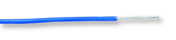 BRAND REX SPC00449A004 100M Wire, Equipment, PTFE, Blue, 20 AWG, 0.597 mm�, 328 ft, 100 m