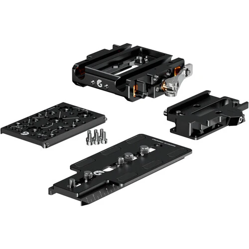 Bright Tangerine LeftField 3 Quick Release Baseplate for RED V-RAPTOR (DJI RS 2 & RS 3) - Image 2
