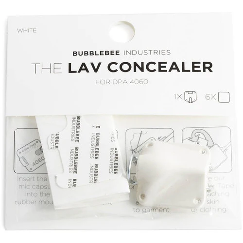 Bubblebee Industries Lav Concealer For DPA 4060 (White) - Image 4