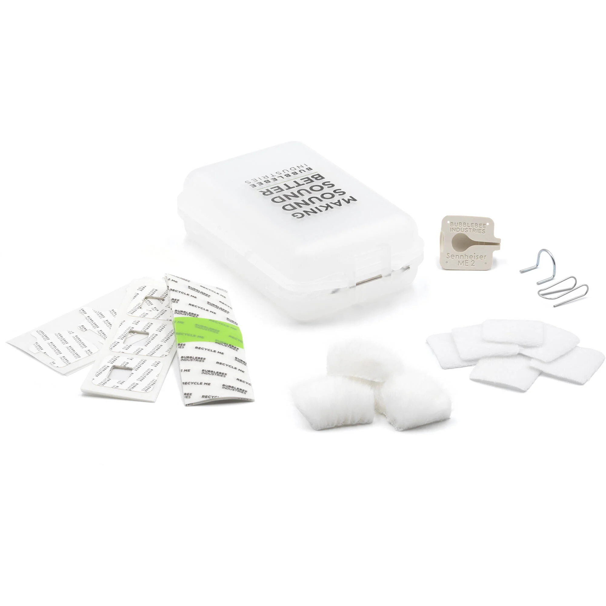Bubblebee Industries The Bride Mic Hiding Kit for Wedding Videographers (White) - Image 5