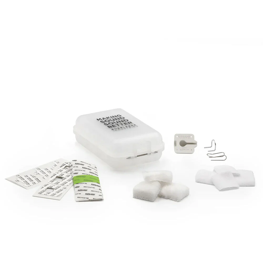 Bubblebee Industries The Mic Hiding Kit for Sony ECM-V1 Lavalier Mic (White) - Image 2