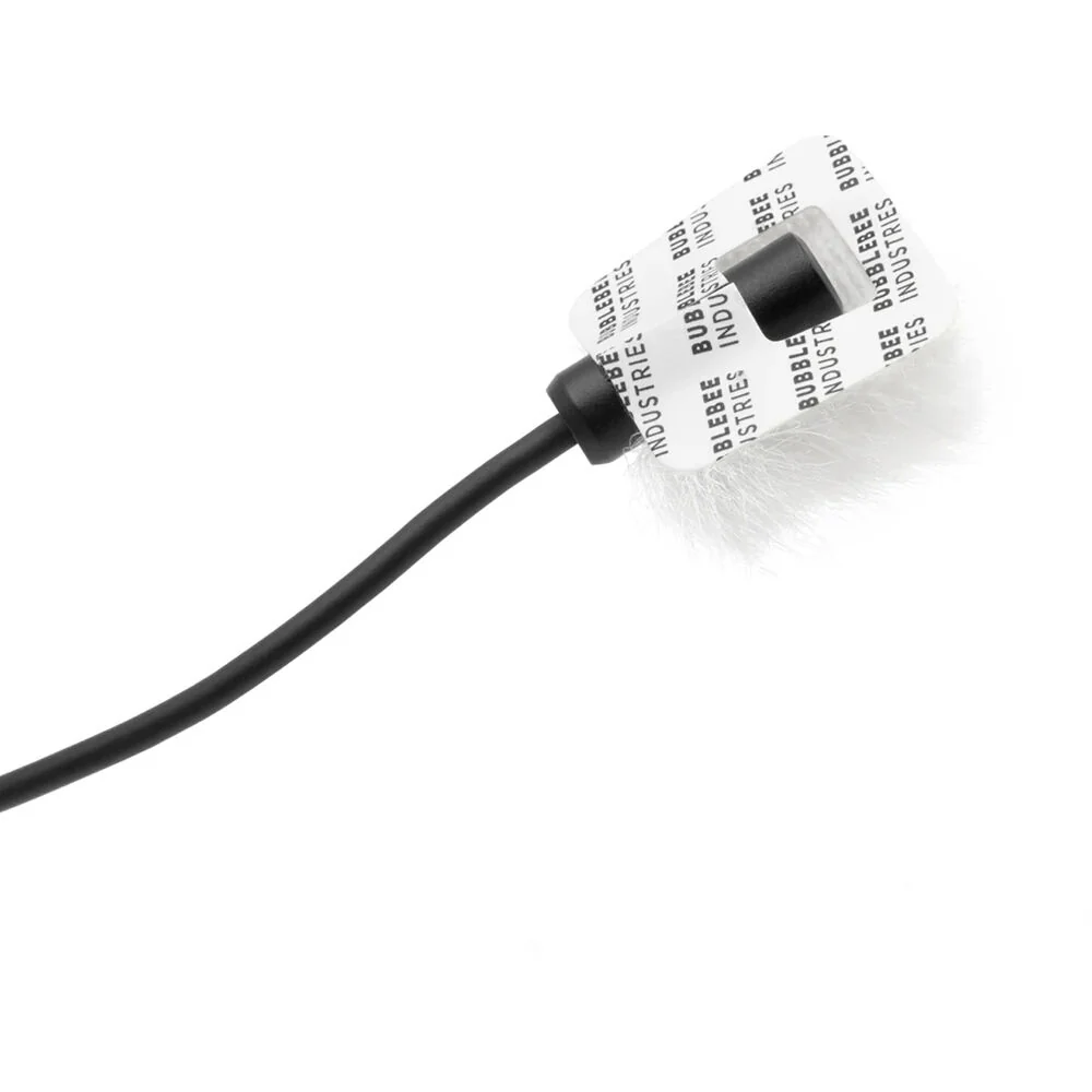Bubblebee Industries The Mic Hiding Kit for Sony ECM-V1 Lavalier Mic (White) - Image 5