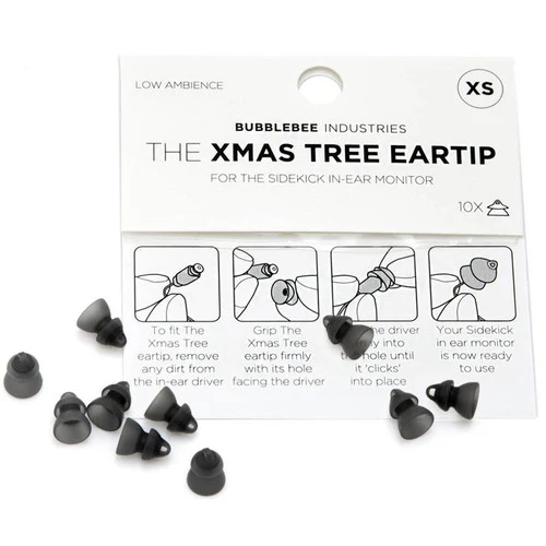 Bubblebee Industries The Sidekick Christmas Tree Eartip (Extra-Small, 10-Pack) - Image 2