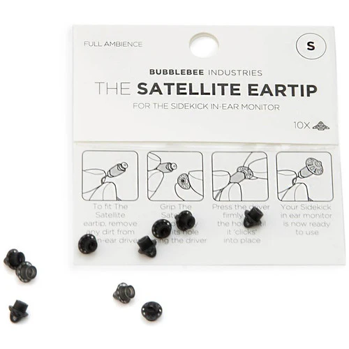 Bubblebee Industries The Sidekick Satellite Eartip (Small, 10-Pack) - Image 2