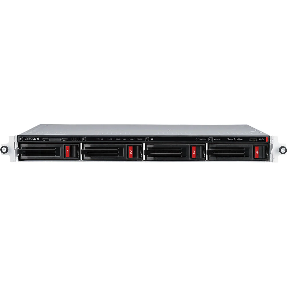 Buffalo TeraStation Essentials 16TB 4-Bay NAS Array Rackmount (4 x 4TB) - Image 3