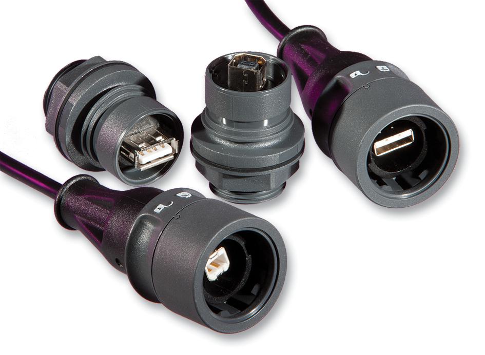 Bulgin Limited PXP6033TP/E PXP6033TP/E In-Line Adapter RJ45 Adaptor Buccaneer 6000 Jack 8 Ways - Image 2