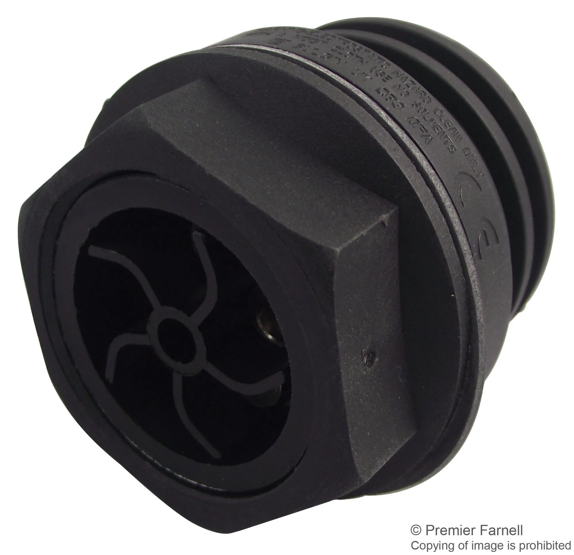 Bulgin PX0931/05/S Circular Connector Buccaneer 900 Series Panel Mount Receptacle 5 Contacts Screw Socket - Image 2