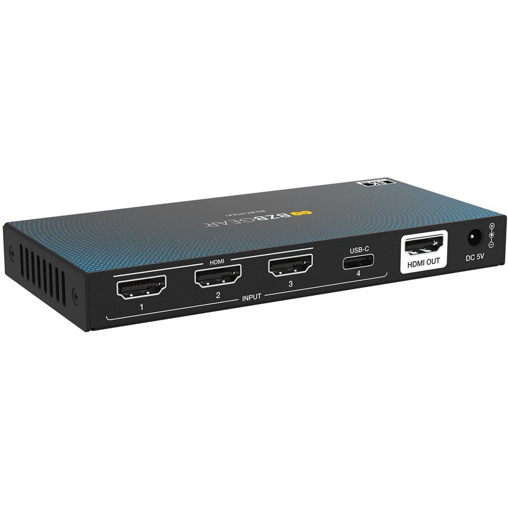 BZBGEAR 4x1 UHD 8K HDMI/USB-C 2.1 Switcher - Image 4