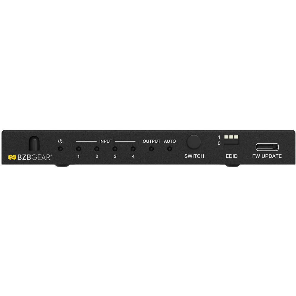 BZBGEAR 4x1 UHD 8K HDMI/USB-C 2.1 Switcher - Image 7