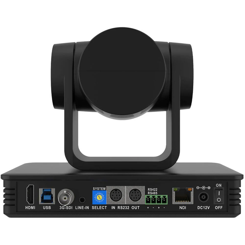 BZBGear Universal NDI/HDMI/SDI/USB Live Streaming PTZ Camera with 30x Zoom (Black) - Image 6