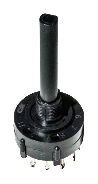 C & K Components A10305RNZQ Rotary Switch 3 Position 1 Pole 30 ° 2.5 A 125 V Series