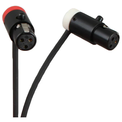 Cable Techniques Low-Profile TA3F to Straight XLR-3M Male Cable for Rode Stereo VideoMic X (Pair, 24") - Image 3