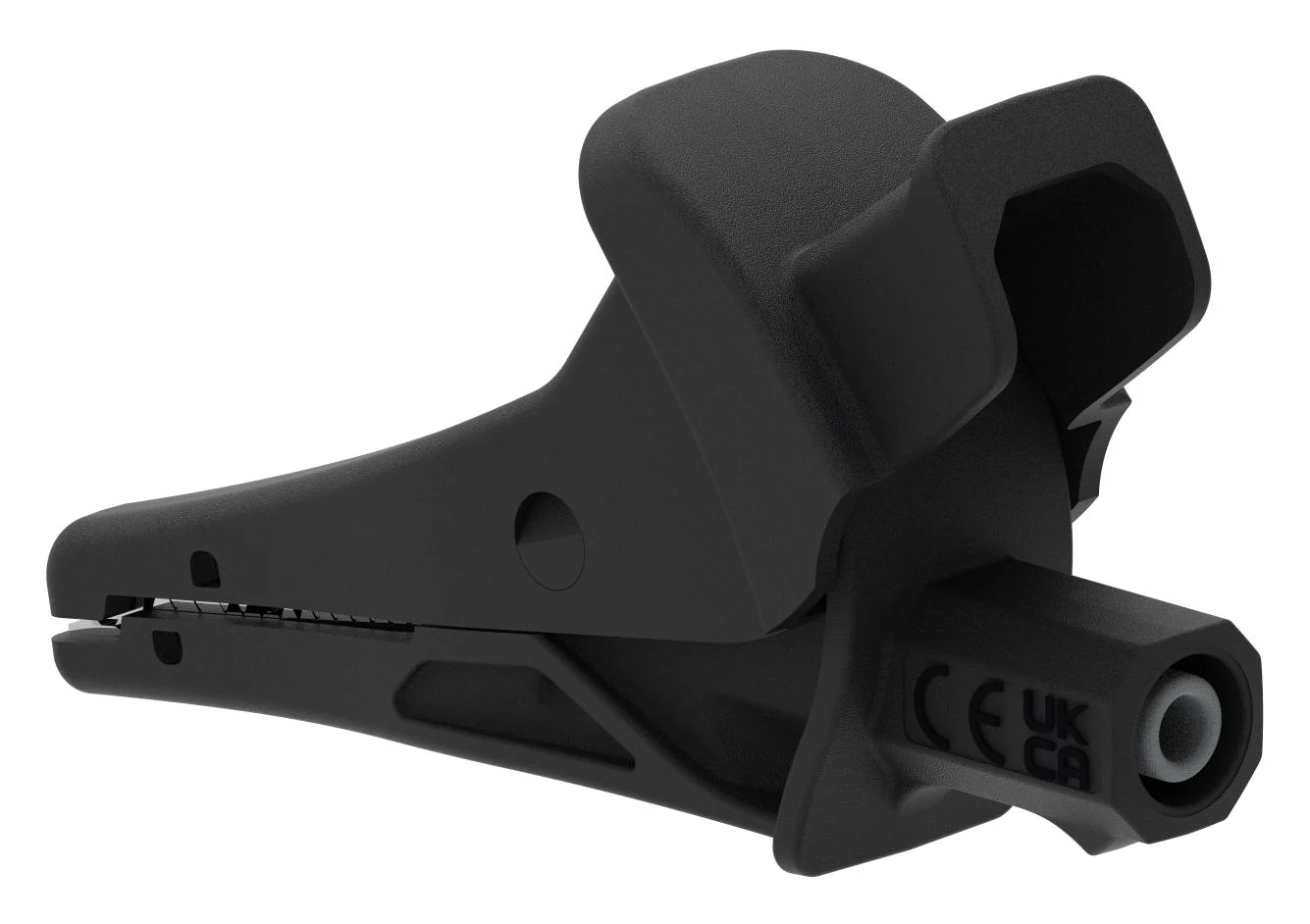 CAL TEST ELECTRONICS CT4501-0 ALLIGATOR CLIP, BLACK, 20A, 1.2" - Image 2