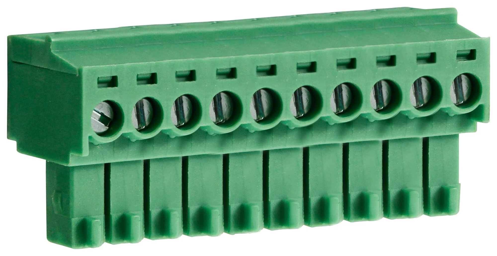 CAMDENBOSS CTBP92HD/10 Pluggable Terminal Block, 3.5 mm, 10 Ways, 28 AWG, 16 AWG, 1 mm�, Clamp