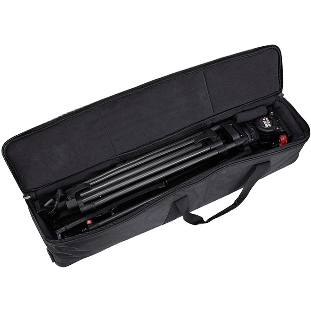 Camgear V10 CF/MS Fluid Head & Carbon Fiber Tripod with Mid-Level Spreader System (100mm) - Image 5