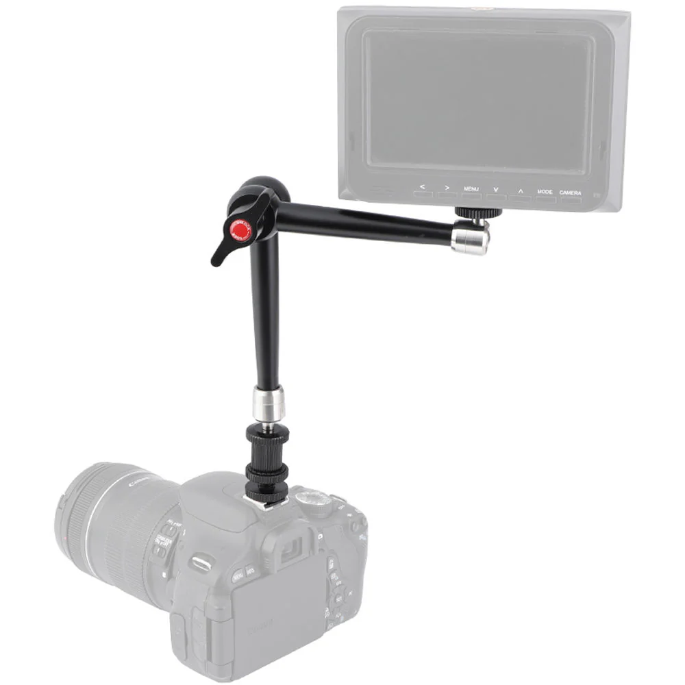 CAMVATE Heavy-Duty Magic Arm with Shoe Adapter (11", Black Lever) - Image 5