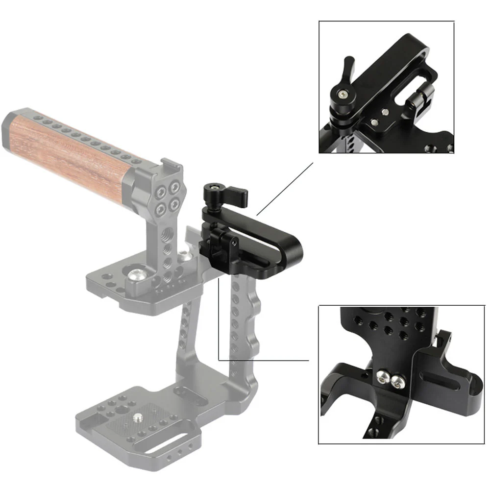 CAMVATE Mobile Hard Disk Clamp HDD Bracket For SSD T5 - Image 6