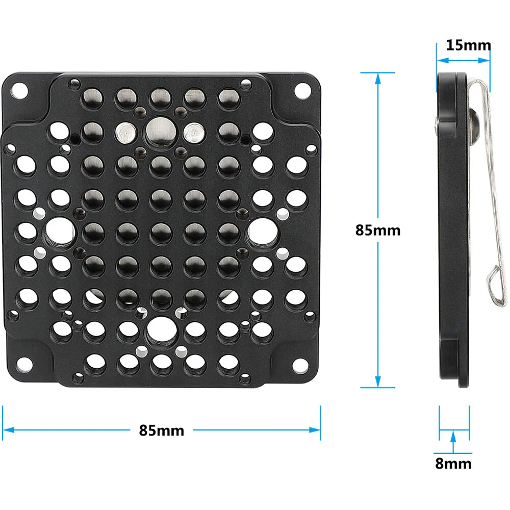 CAMVATE Multipurpose Cheese Plate with Belt Clip - Image 6