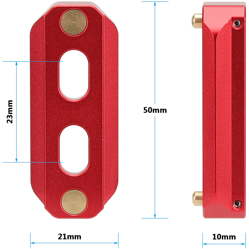 CAMVATE Quick Release NATO Safety Rail Set (2,", 2.8", 3.9") - Image 3
