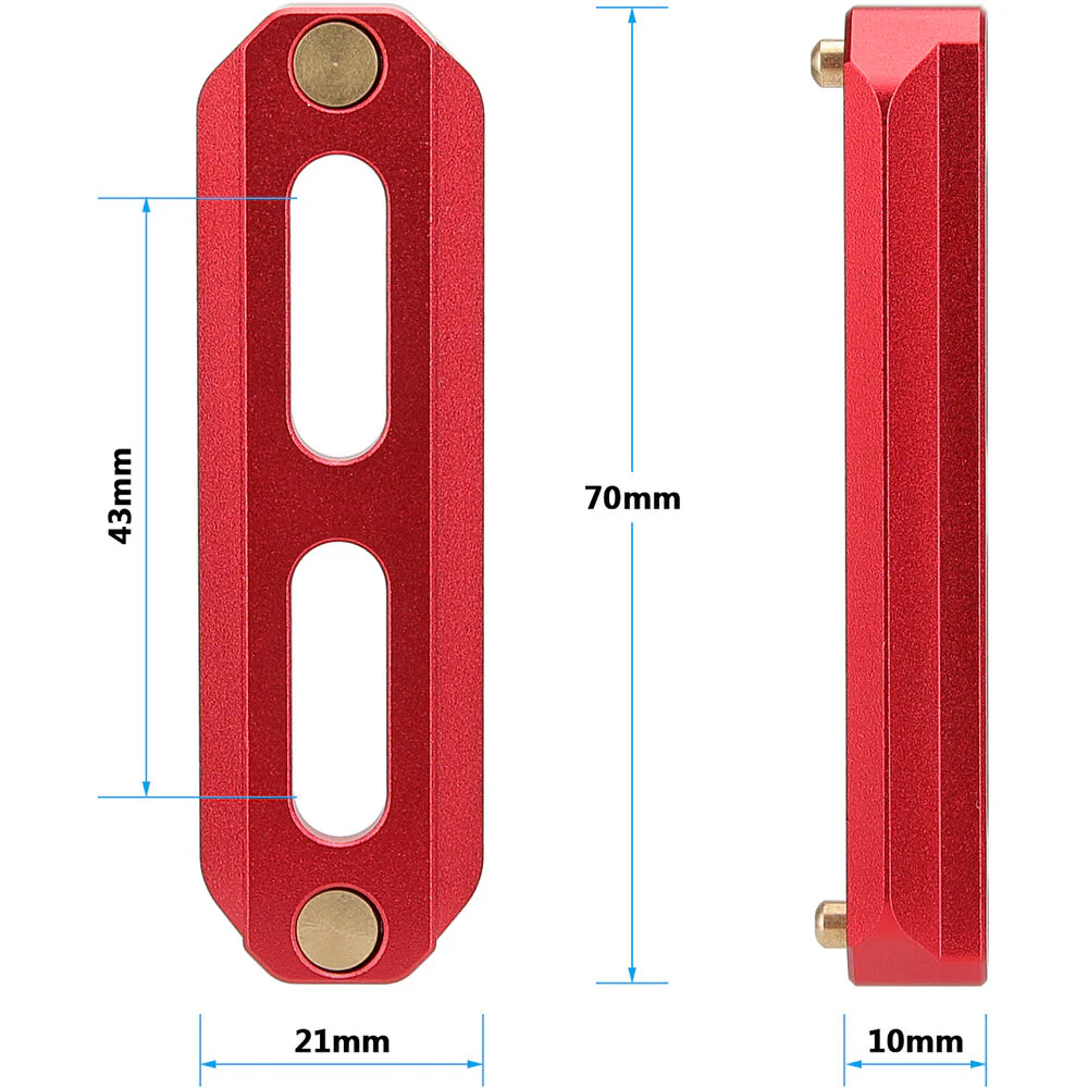 CAMVATE Quick Release NATO Safety Rail Set (2,", 2.8", 3.9") - Image 4