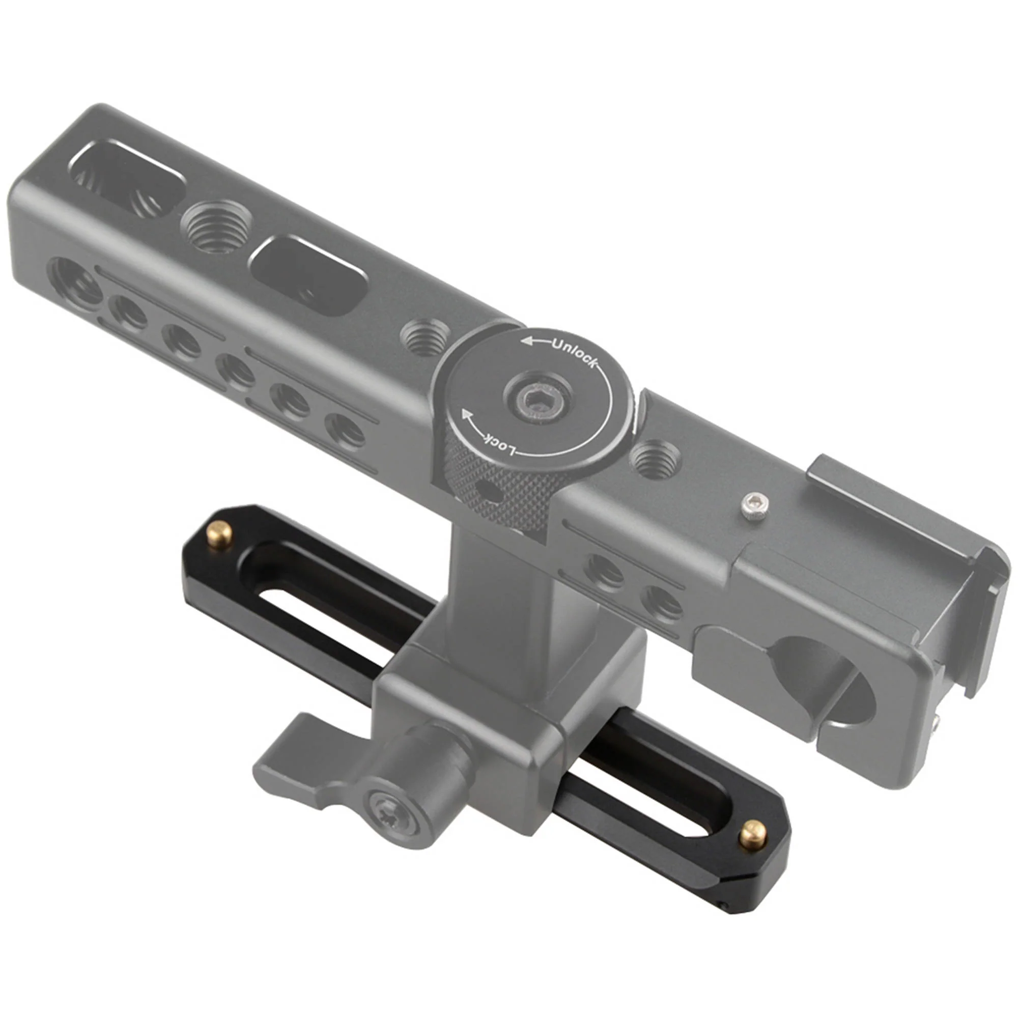 CAMVATE Quick Release Safety Rail for Select Camera Rails and Mounts (3.94") - Image 5